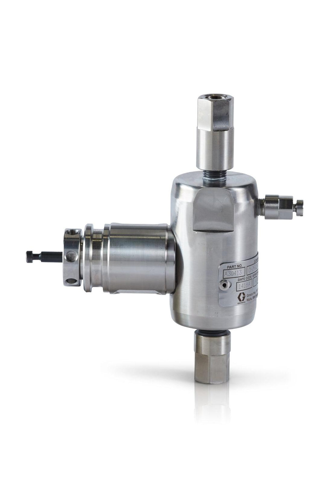 Graco 2A30603 WolverineÂ® Advanced Fluid Module, 1/2 in Plunger, FFKM Seals, Chromex Coated Rod