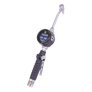 EM8 Electronic Manual Gear Lube Meter - Rigid Extension - 1/2 in. (13 mm) Inlet - BSPT