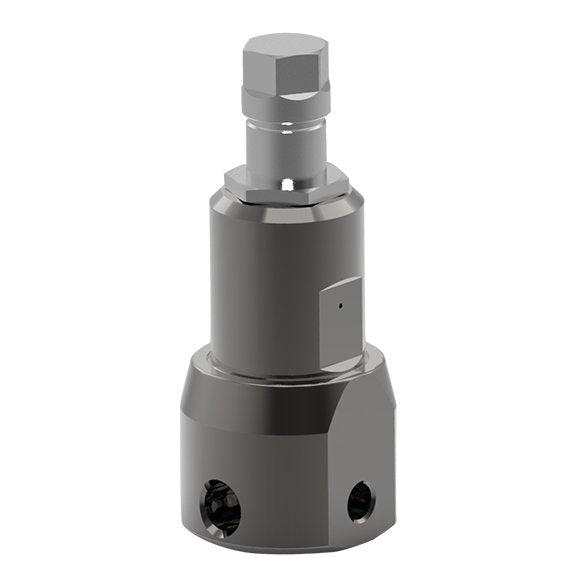 Medium Pressure Fluid Back Pressure Regulator, 206 Max bar, 19 lpm Max flow rate, SST, Mechanical with locking nut
