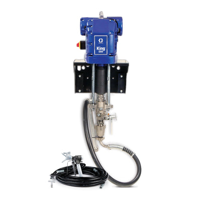 Graco 273250 King E60 Hazardous Location Electric Airless Sprayer, Wall Mount with Filter, Complete