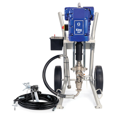 Graco 273246 King E60 Hazardous Location Electric Airless Sprayer, Heavy Duty Cart with Filter, Complete