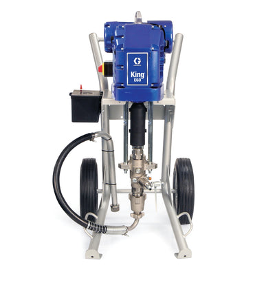 Graco 273247 King E60 Hazardous Location Electric Airless Sprayer, Heavy Duty Cart with Filter, Bare