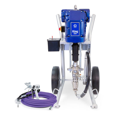 Graco 273252 King E50 Hazardous Location Electric Airless Sprayer, Heavy Duty Cart with Filter, Complete