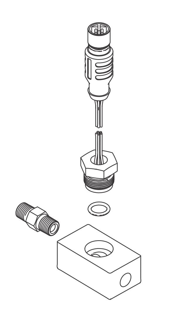 Graco 16V381 CABLE M12 REVERSE KEY I.S.