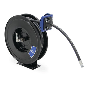 Graco SDX™  20, Grease, 3/8 in (10 mm) Inlet, 3/8 in X 50 ft (10 mm X 15 m) Hose, NPT, Overhead Mount, Metallic Blue