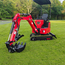 Load image into Gallery viewer, MechMaxx Mini Compact Excavator HONDA GX390 Engine, 65.7" Max. Digging Depth, 1Ton, 2280 LBS Operating Weight, MEC10