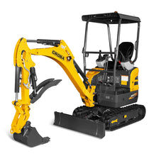 Load image into Gallery viewer, MechMaxx Mini Compact Excavator Kubota D902 Engine, 89" Max. Digging Depth, 1.7 Ton, 4145 LBS Operating Weight, MEC17