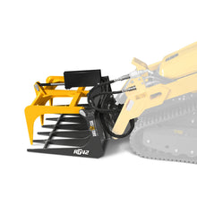 Load image into Gallery viewer, MechMaxx 42" Mini Skid Steer Skeleton Grapple Attachment, 24" Arm Opening, 2000 lb Weight Capacity