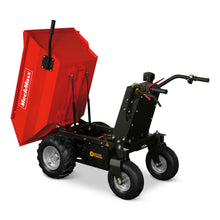 Load image into Gallery viewer, MechMaxx 1100Lbs Loading Battery Powered Barrow Electric Mini Dumper for Sale, 1000W 48V Brushless DC Motor, E50