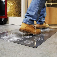 Load image into Gallery viewer, PIG Sticky Steps Mat 120 sheets/case, 30 sheets/pad, 4 pads/case Gray 36&quot; L x 24&quot; W, 120PK