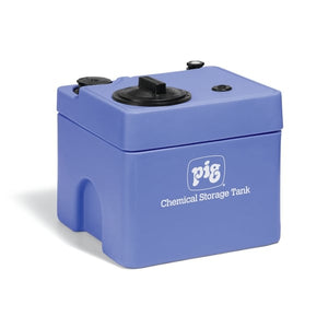PIG Double-Wall Square Chemical Storage Tank Blue 14