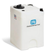 Load image into Gallery viewer, PIG Double-Wall Square Chemical Storage Tank Natural 14&quot; L x 14&quot; W x 22&quot; H