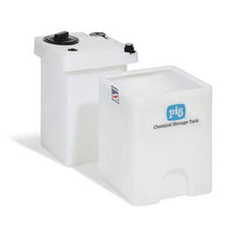 Load image into Gallery viewer, PIG Double-Wall Square Chemical Storage Tank Natural 14&quot; L x 14&quot; W x 22&quot; H