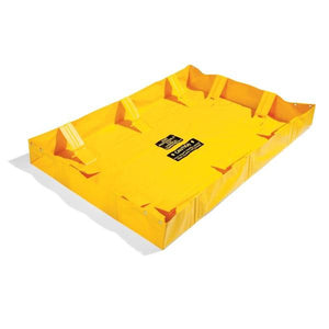 PIG Collapse-A-Tainer Lite Spill Containment Berm Yellow 6' L x 4' W x 8" H