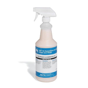 Oil Remediator for Soil, Grass and Water, Remediator, 32 oz. Spray Bottle
