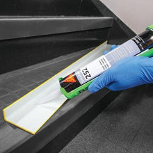 Load image into Gallery viewer, TuffGrit Step Cover w Fine Grit 3in W x 36in L x 1in H Install w Adhesive or Mechanical Fasteners