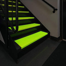 Load image into Gallery viewer, TuffGrit Step Cover with Fine Grit, Glow in the Dark Black/ Yellow