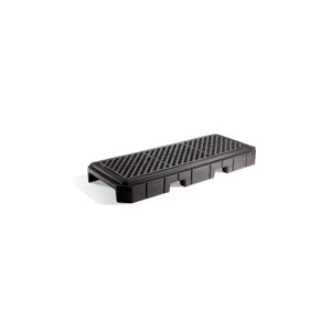 PIG Heavy-Duty 3-Drum Poly Spill Containment Pallet WOD 83