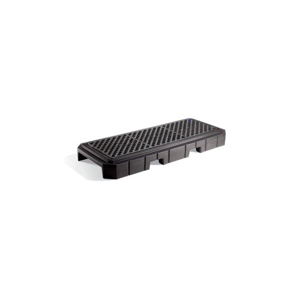 PIG Heavy-Duty 3-Drum Poly Spill Containment Pallet WOD 83