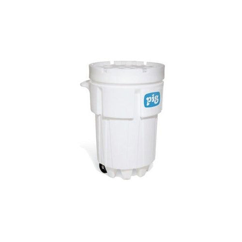PIG Wheeled Overpack Salvage Drum White ext. dia. 31.4