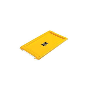 PIG FlexBerm Spill Containment Pad Yellow Without Grates 4.7' L x 2.7' W x 2" H