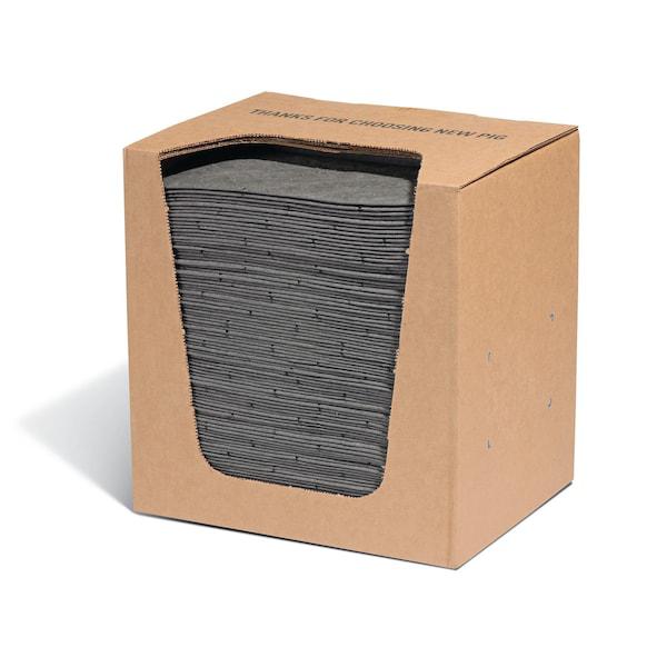Packaging Absorbent Sheet, Heavyweight, 12in W x 10in L, 100 sheets per box, 100PK