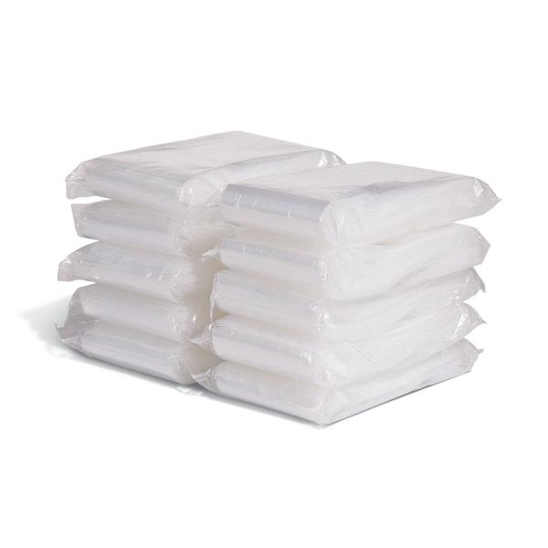 Zipper Top Packaging Bag, Holds 13 oz., For Small Parts or Liquid-Filled Bottles, 1000PK