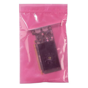 Anti-Static Zipper Top Packaging Bag Holds 29 oz., 1000PK