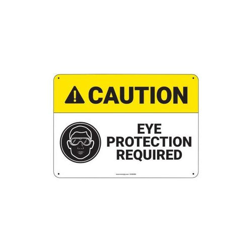 PIG Eye Protection Required Sign 10