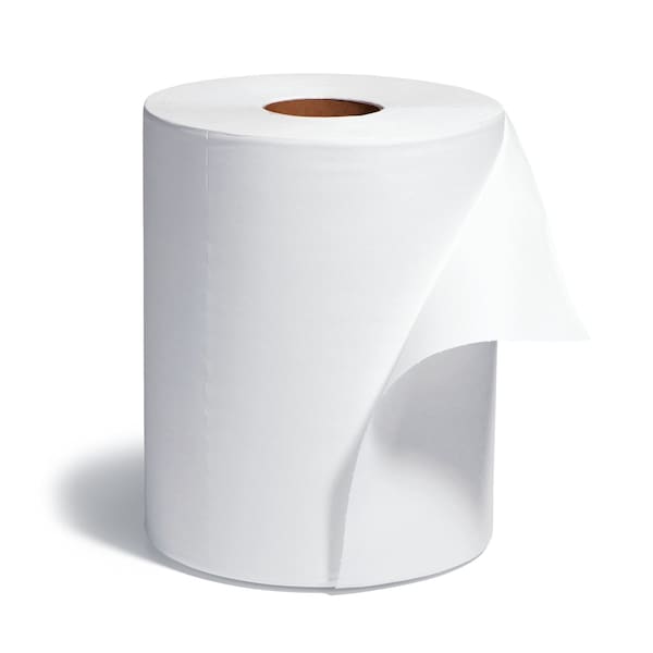 PR100 Disposable Microfiber Cloths, Roll, 12in W x 13in L475 wipers per roll