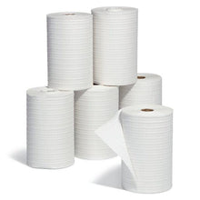 Load image into Gallery viewer, PIG PR35 Maintenance Wipers 1650 wipers/case, 275 wipers/roll, 6 rolls/case 12&quot; L x 9.75&quot; W, 1650PK