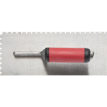 Load image into Gallery viewer, Marshalltown NT682 Ntch Trowl-3/16 X 1/4 X 5/16 Flat V-Soft Grip Hdl (6/Pack)