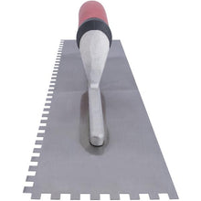 Load image into Gallery viewer, Marshalltown NT697 16" Ntch Trl-1/4 X 1/4 X 1/4 SQ-Soft Grip Hdl (6/Pack)