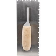 Load image into Gallery viewer, Marshalltown NT960 11"x4-1/2" NOTCHED TROWEL - 3/16x1/4x1/2 FLAT V (6/Pack)