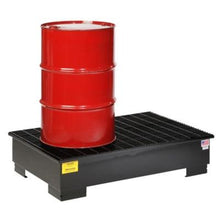 Load image into Gallery viewer, PIG® 2-Drum Steel Spill Containment Pallet