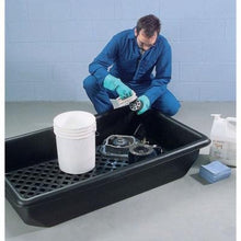 Load image into Gallery viewer, PIG® Utility Spill Basin with Grate
