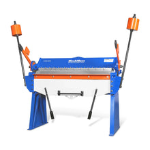 Load image into Gallery viewer, MechMaxx 48” Manual Pan and Box Brake - Heavy Duty, Durable Construction, 12 Gauge Mild Steel, 135° Bending Angle, Individual Bending Fingers" PB4812