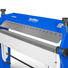 Load image into Gallery viewer, MechMaxx 50-Inch Foot Clamp Pan and Box Brake, Light Duty Sheet Metal Folding Machine, 0–135° Bending Angle, 1.9" Clamping Lift, 2" Box Depth PBA5014