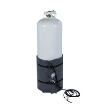 Load image into Gallery viewer, Gas Cylinder Heater Blanket for 100 lb Tanks, Preset 90°F, 120V