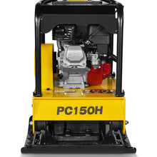 Load image into Gallery viewer, MechMaxx Honda GX160 Reversible Plate Compactor with Wheel Kit and Extension Plates, 5625 lb Centrifugal Force, PC150H