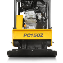 Load image into Gallery viewer, MechMaxx 5.8 HP Reversible Plate Compactor with Wheel Kit and Extension Plates, 5625 lb Centrifugal Force, PC150Z