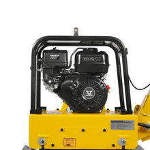 Load image into Gallery viewer, MechMaxx 5.8 HP Reversible Plate Compactor with Wheel Kit and Extension Plates, 5625 lb Centrifugal Force, PC150Z