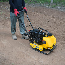 Load image into Gallery viewer, MechMaxx 5.8 HP Vibratory Plate Compactor with Wheel Kit, 3150 lb Centrifugal Force for Soil, Gravel, Asphalt and Paver Base, PC80Z
