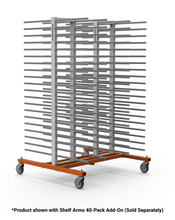 Load image into Gallery viewer, PaintLine PDRAD ProDryingRack AD - Twin-Tower Adjustable-Depth Rack w/Casters