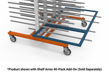 Load image into Gallery viewer, PaintLine PDRAD ProDryingRack AD - Twin-Tower Adjustable-Depth Rack w/Casters
