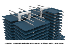 Load image into Gallery viewer, PaintLine PDRAD ProDryingRack AD - Twin-Tower Adjustable-Depth Rack w/Casters