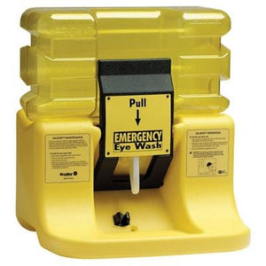 Bradley® On-Site® Gravity-Fed Portable Eye Wash Station