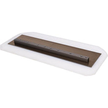 Load image into Gallery viewer, Marshalltown PM6094ELG 8" X 18" Steel Reinforced Plastic Combo Trowel Blade (4/Pack)