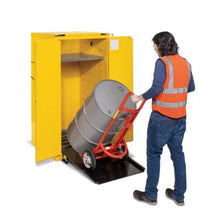 Load image into Gallery viewer, Steel Loading Ramp for PIG® Flammable Safety Cabinet with Drum Rollers