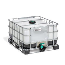 Load image into Gallery viewer, 135 Gallon Caged Poly IBC Tote